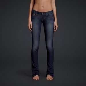 Hollister Medium Dark Wash Taylor Boot Jeans